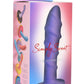 Curve Toys | Simply Sweet 7" Swirl Silicone Dildo Purple