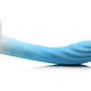 Curve Toys | Simply Sweet 7" Ripple Silicone Dildo Blue White