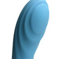 Curve Toys | Simply Sweet 7" Ripple Silicone Dildo Blue White