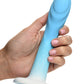 Curve Toys | Simply Sweet 7" Ripple Silicone Dildo Blue White
