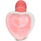 Curve Toys | Simply Sweet 8" Wavy Silicone Dildo Pink White
