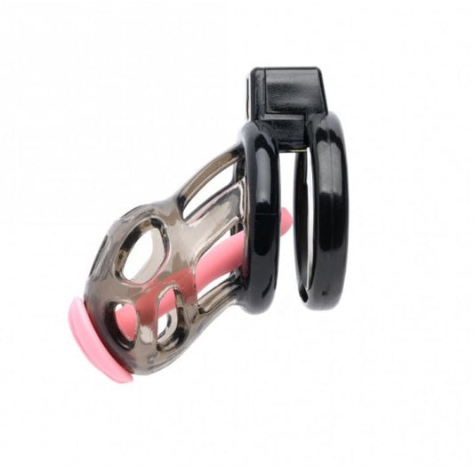 Sport Fucker CellMate Gladiator Size 1 Soft Cock Cage with Pussification Plug