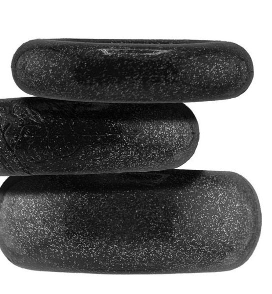 OxBalls Cockpack 3 Pc Ring Set Black