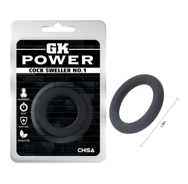 CHISA GK Power Cock Sweller Silicone Ring 1