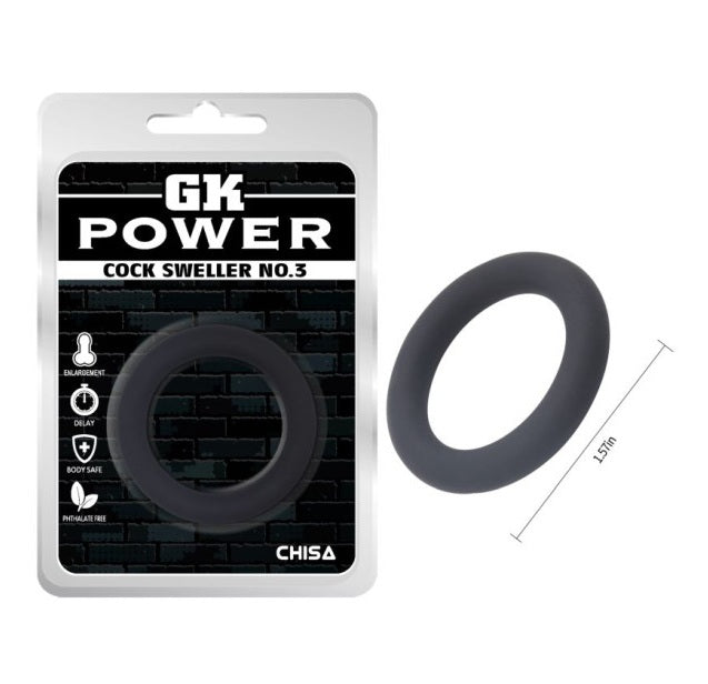 CHISA GK Power Cock Sweller Silicone Ring 3