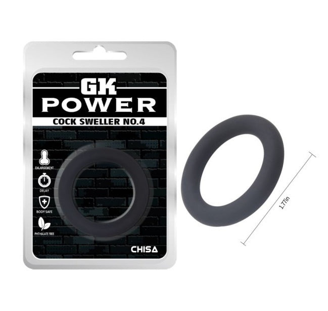 CHISA GK Power Cock Sweller Silicone Ring 4