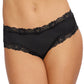 Dreamgirl Criss-Cross Back Cheeky Panty Black - Size S/M/XL