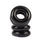 CHISA GK Power Double Stacked Dual Pleasure Ring Black