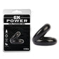 CHISA GK Power Dual Pleasure Ring Black