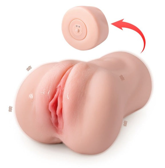 Xise Elaine Realistic Vibrating Sucking Vaginal Masturbator