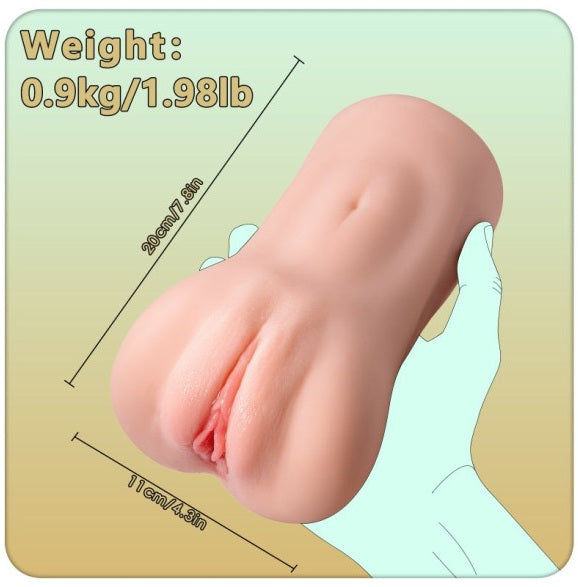 Xise Elaine Realistic Vibrating Sucking Vaginal Masturbator