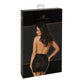Noir Corset Mini Skirt Black Size S/M/L