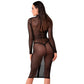Noir Ecstasy Midi Dress Black Size S/M/L