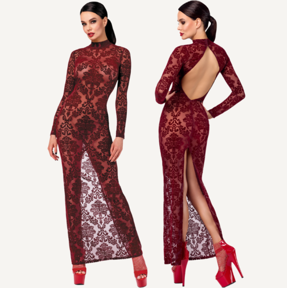 Noir Kink Royal Gown Red Size XS/S/M
