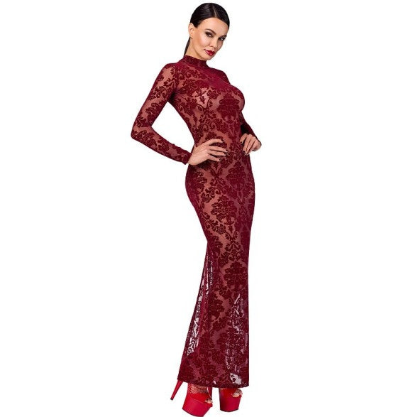 Noir Kink Royal Gown Red Size XS/S/M