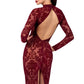 Noir Kink Royal Gown Red Size XS/S/M