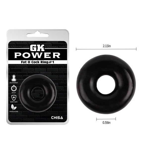 CHISA GK Power Fat O Cock Ring