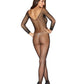 Dreamgirl Open Crotch Body Stocking Black Size OS