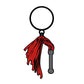 Wood Rocket Flogger Keychain
