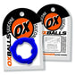 OxBalls Spinner Silicone Ring Blue