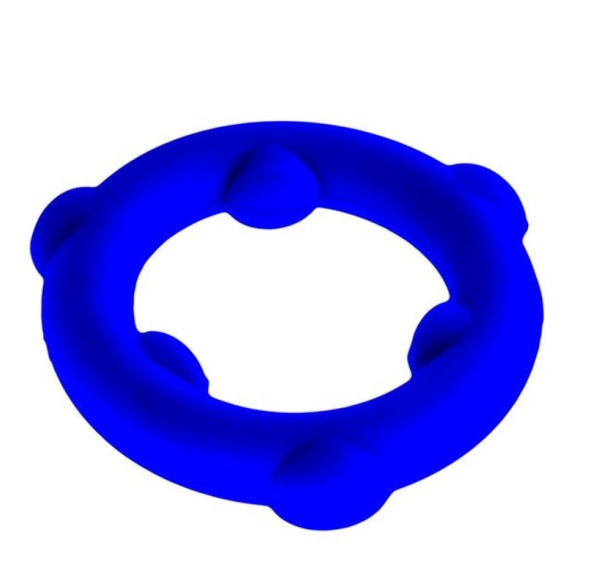 OxBalls Spinner Silicone Ring Blue