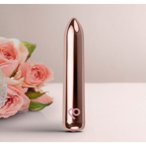 Rocks Off Golden Rose Rechargeable Bullet Vibrator
