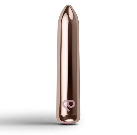 Rocks Off Golden Rose Rechargeable Bullet Vibrator