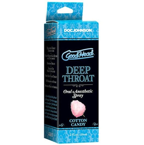 Doc Johnson GoodHead Deep Throat Spray Cotton Candy 59ml