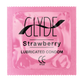 Glyde Strawberry Pink 53mm Vegan Friendly Condoms - BULK PACK 100 Pieces