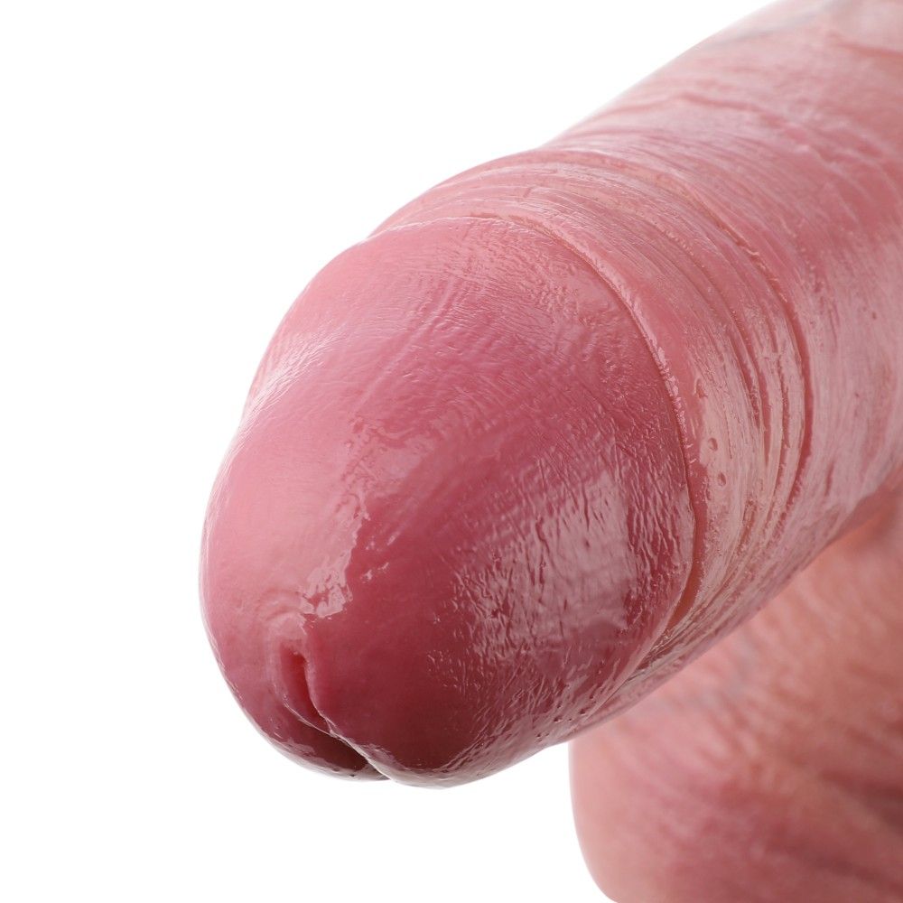 HiSmith - 10.2" Dual-Density Dildo with Veins (KlicLok)