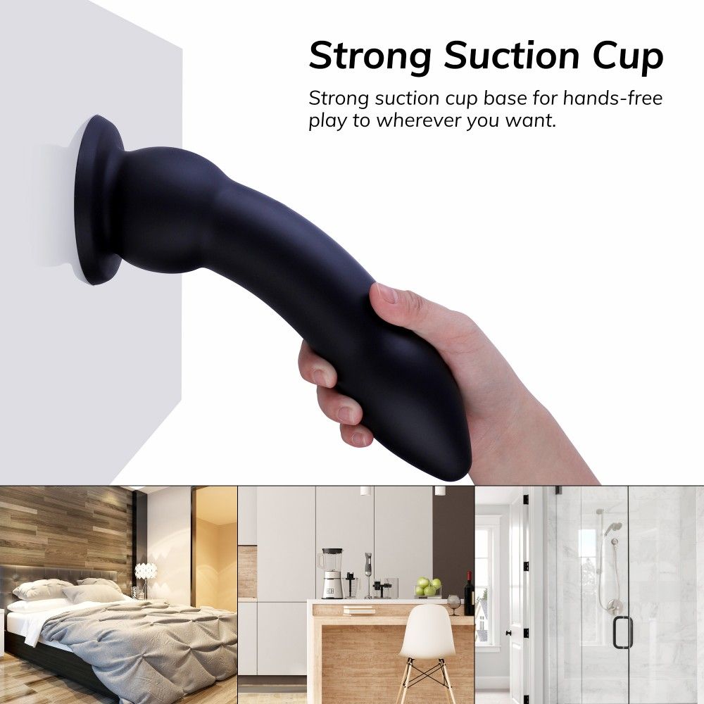 HiSmith 10.30" Bullet Anal Dildo With Suction Cup