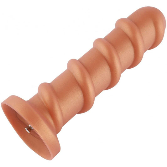 HiSmith - 10" Silicone Screw Silicone Dildo (KlicLok)
