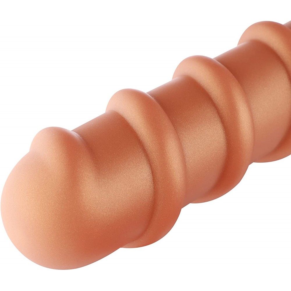 HiSmith - 10" Silicone Screw Silicone Dildo (KlicLok)