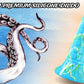 HiSmith 10" Teal Monster Series Silicone Dildo (Suction)