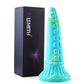 HiSmith 10" Teal Monster Series Silicone Dildo (Suction)