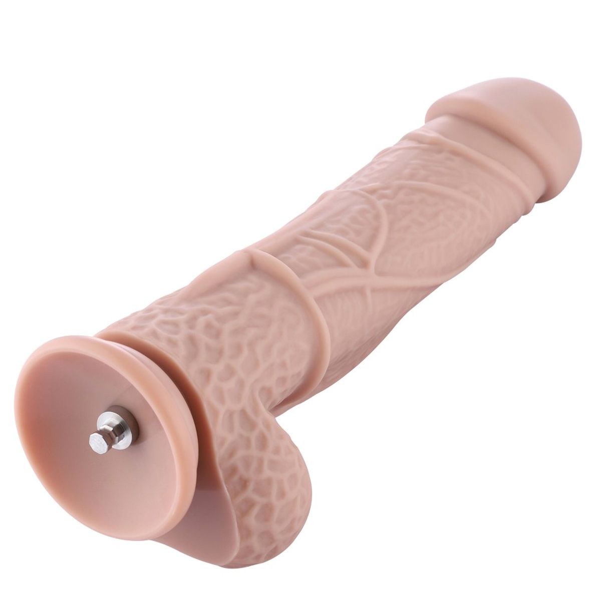 HiSmith - 11.3" Multi-Texturing Thick Silicone Dildo (KlicLok)