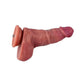 HiSmith - 6.55" Dual-Density Realistic Silicone Dildo with Veins (KlicLok)