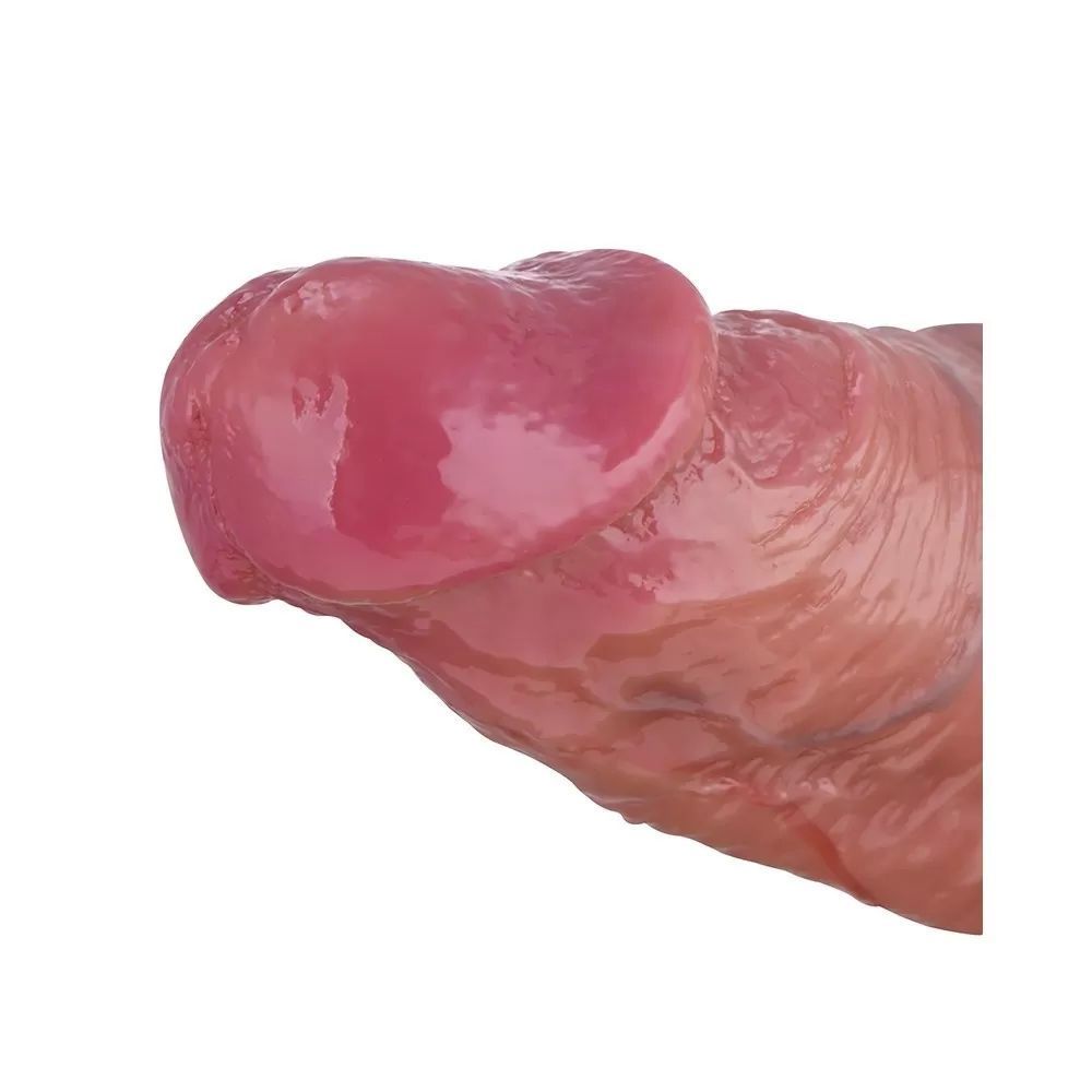 HiSmith - 6.55" Dual-Density Realistic Silicone Dildo with Veins (KlicLok)