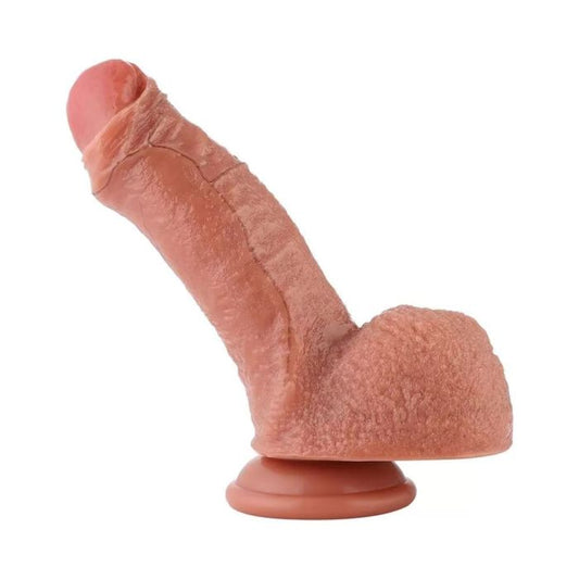 HiSmith 6.8" Dual-Density Ultra Realistic Beginners Dildo (KlicLok)
