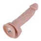 HiSmith - 7.87" Dual-Density Vibrating Realistic Dildo w Remote (KlicLok)
