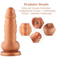 HiSmith - 8.1" Golden Squamule Silicone Dildo (KlicLok)