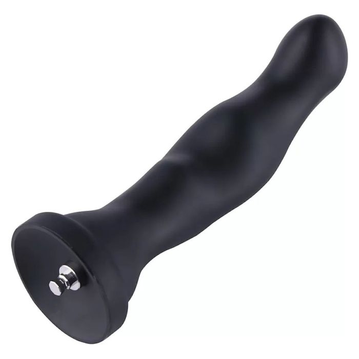 HiSmith - 8.5" Black Silicone Dildo (Suction)