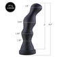 HiSmith - 8.5" Black Silicone Dildo (Suction)