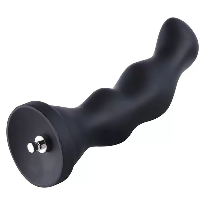 HiSmith - 8.5" Black Silicone Dildo (Suction)