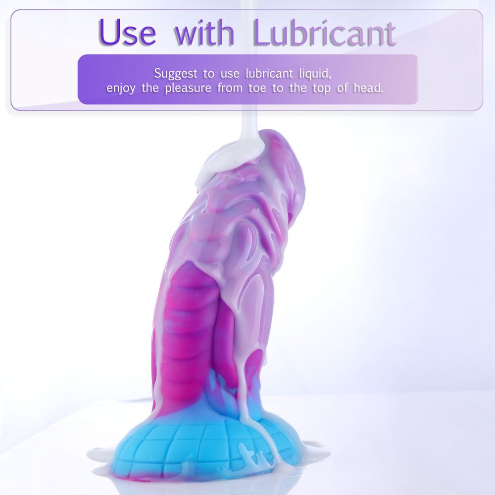 HiSmith - 8" Monster Series Silicone Dildo (Suction)