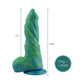 HiSmith - 9.45" Textured Silicone Dildo (KlicLok)