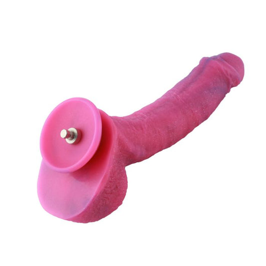 HiSmith -  9.7" Fantasy Series Curved Silicone Dildo (KlicLok)
