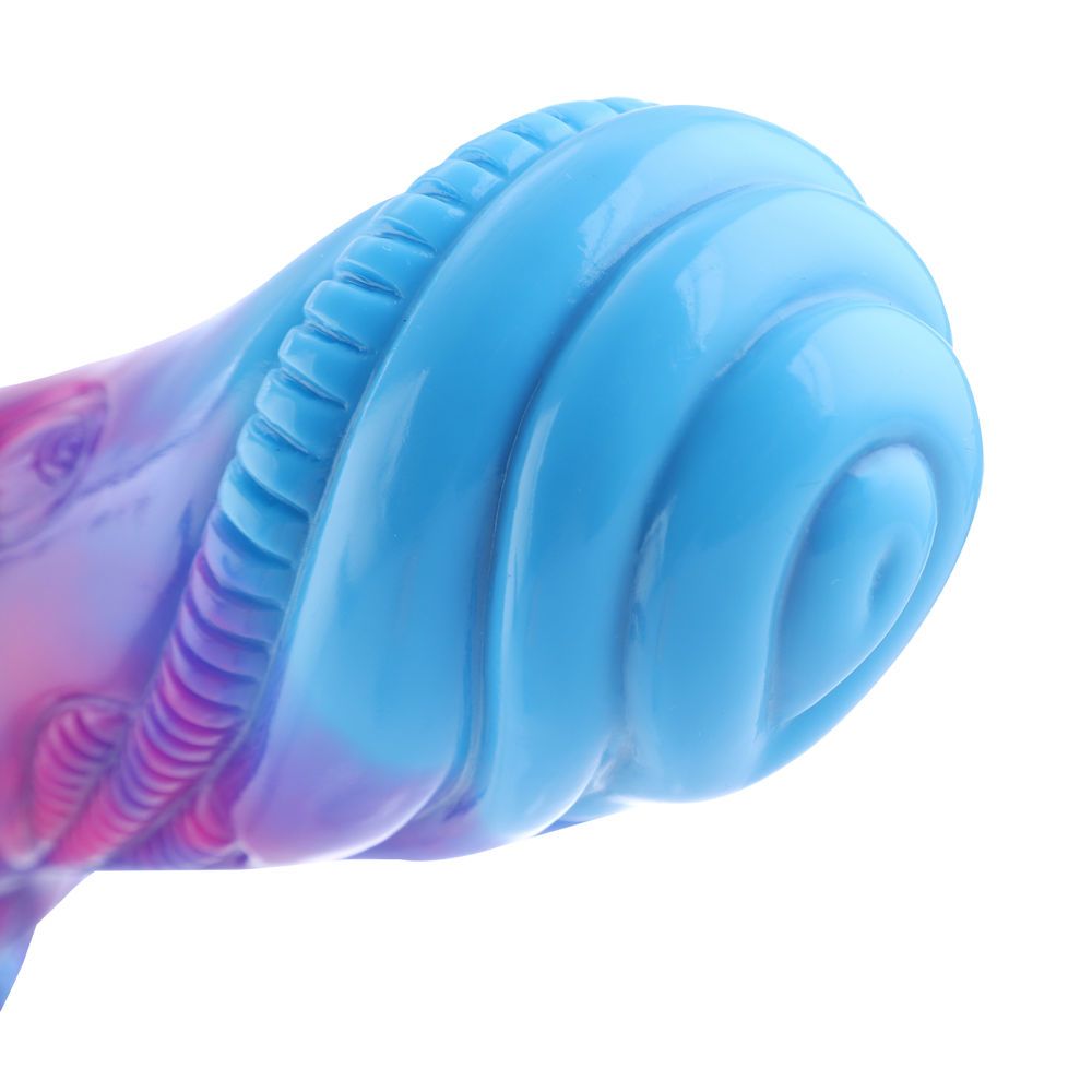 HiSmith - Monster Series Purple 7.48" Silicone Dildo (Suction)