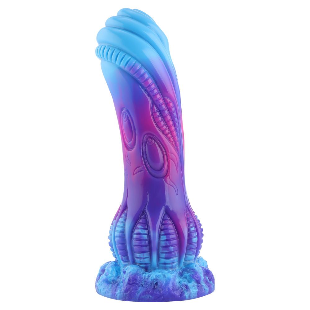 HiSmith - Monster Series Purple 7.48" Silicone Dildo (Suction)