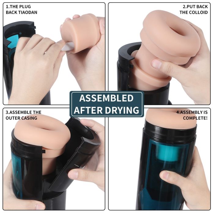 HiSmith - Thrusting Male Stroker (Suction Base / KlicLok and App)
